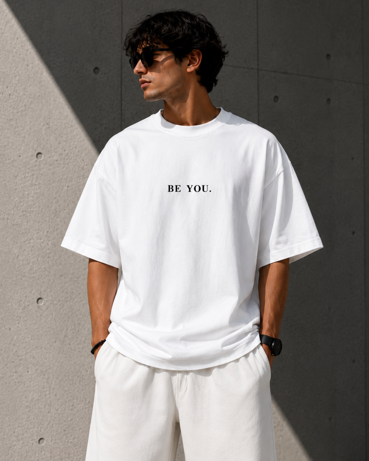 "Solitude" Mountain Graphic Oversized Tee