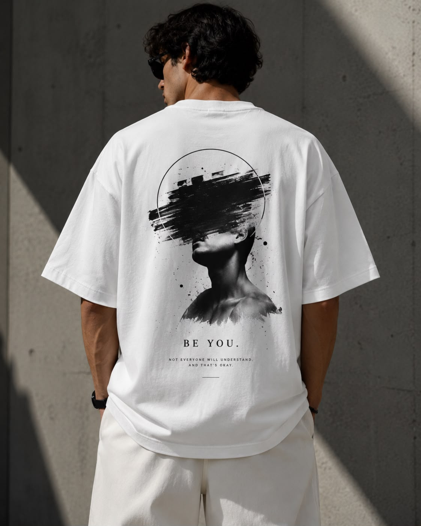 "Not Everyone Will Understand" Portrait Graphic Oversized Tee