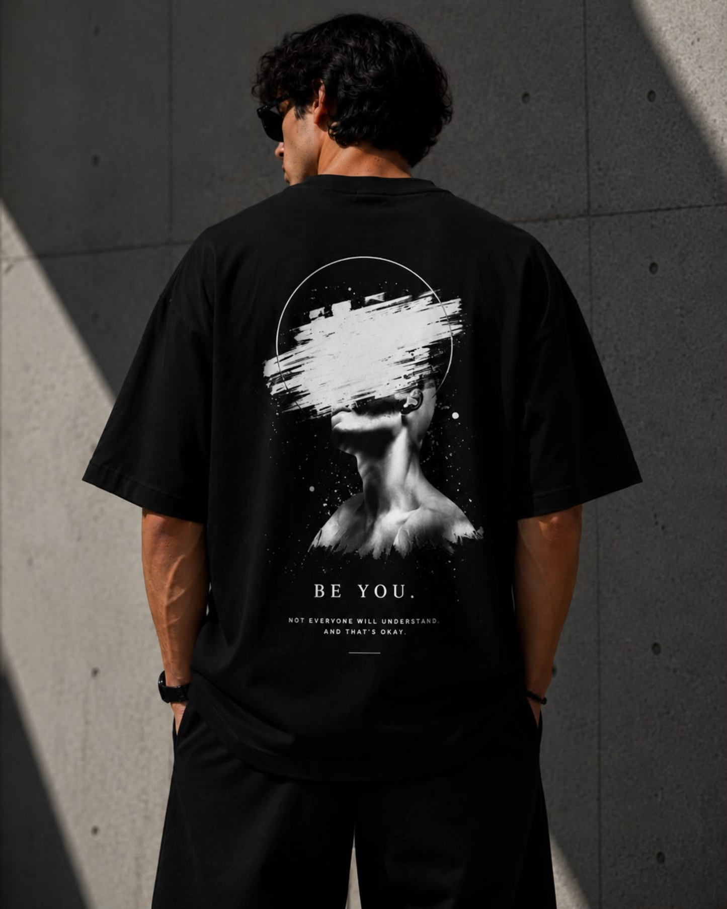"Not Everyone Will Understand" Portrait Graphic Oversized Tee