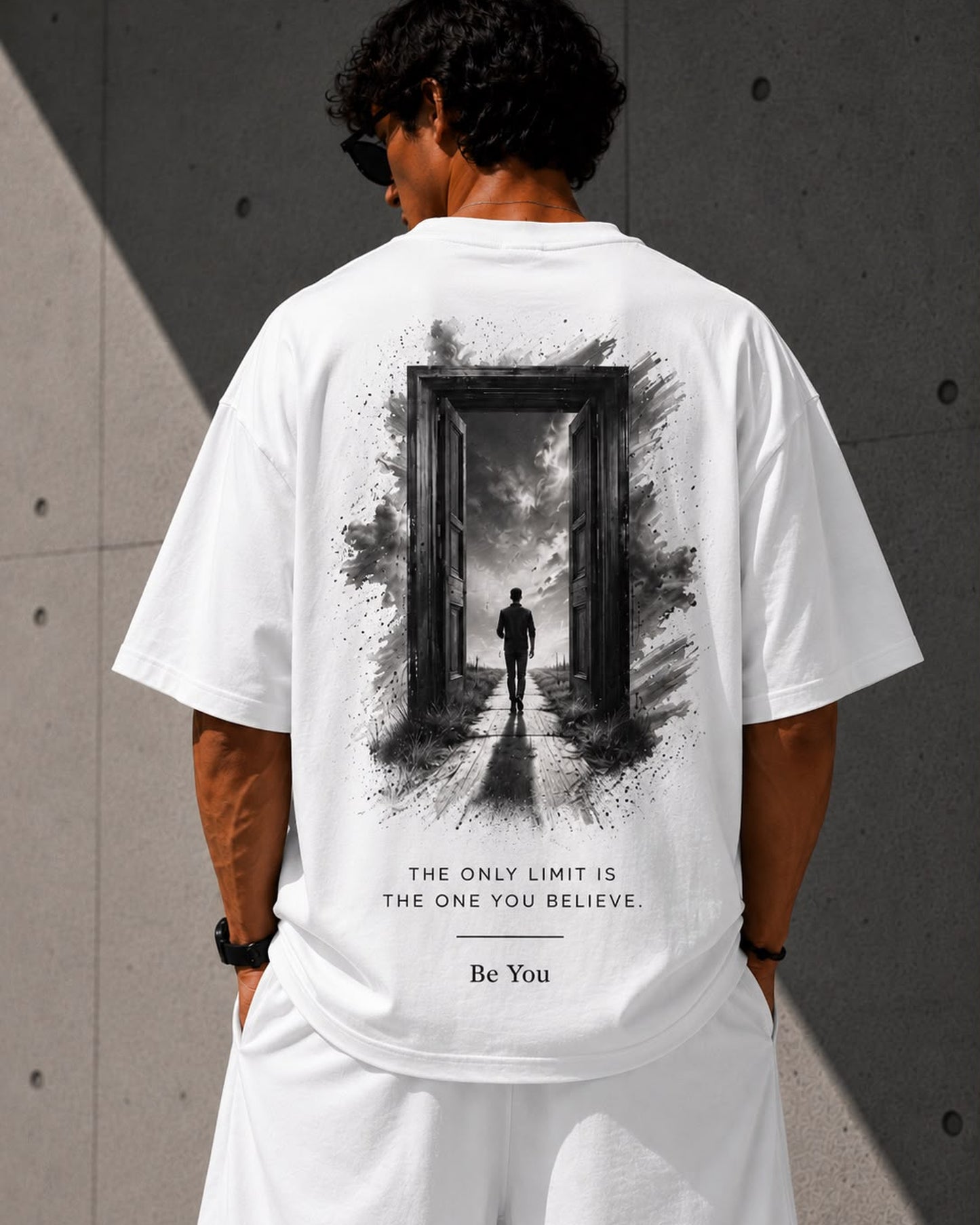 Beyond the Limit Oversized Graphic Tee