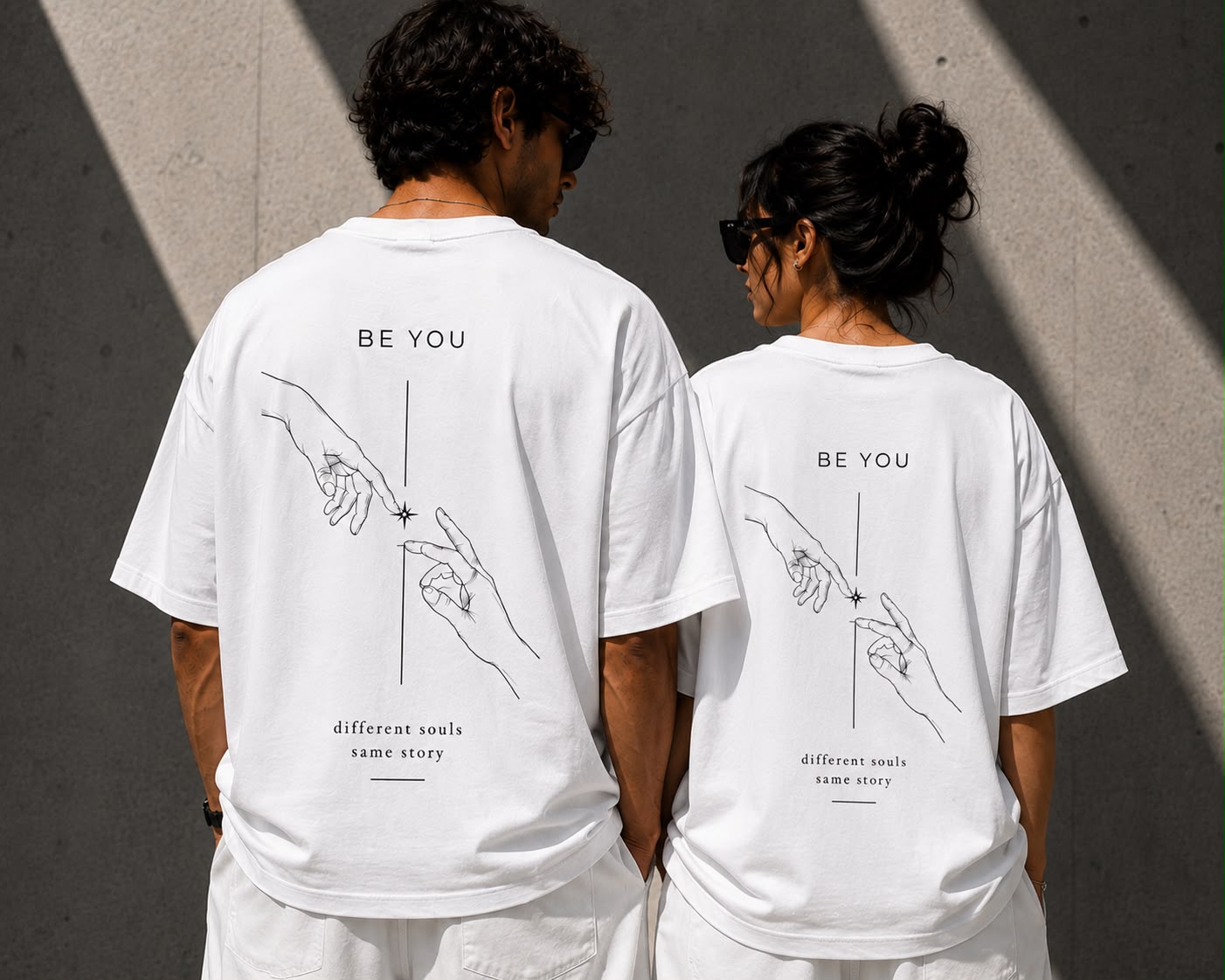 Different Souls Same Story — Oversized Tee
