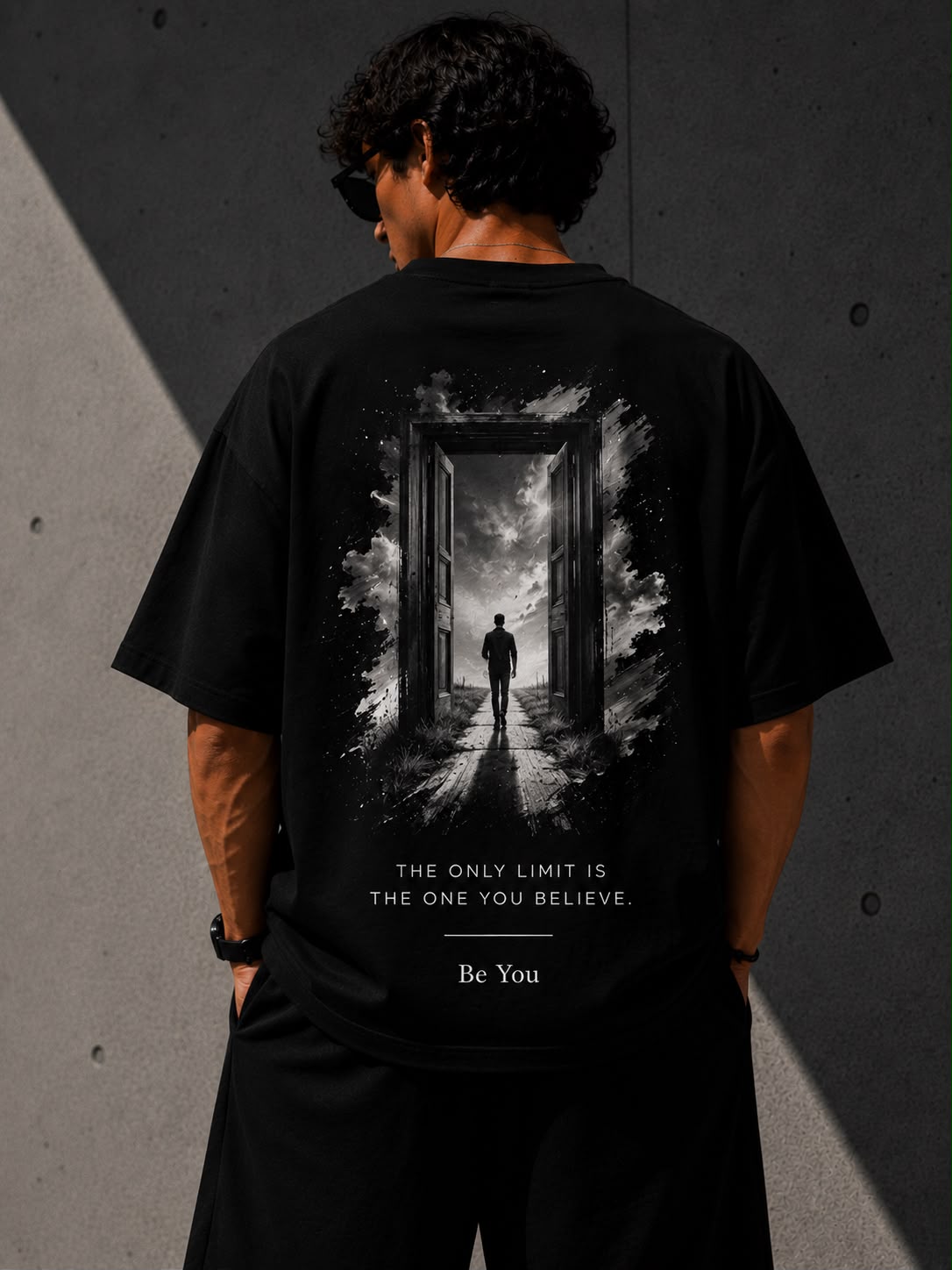 Beyond the Limit Oversized Graphic Tee