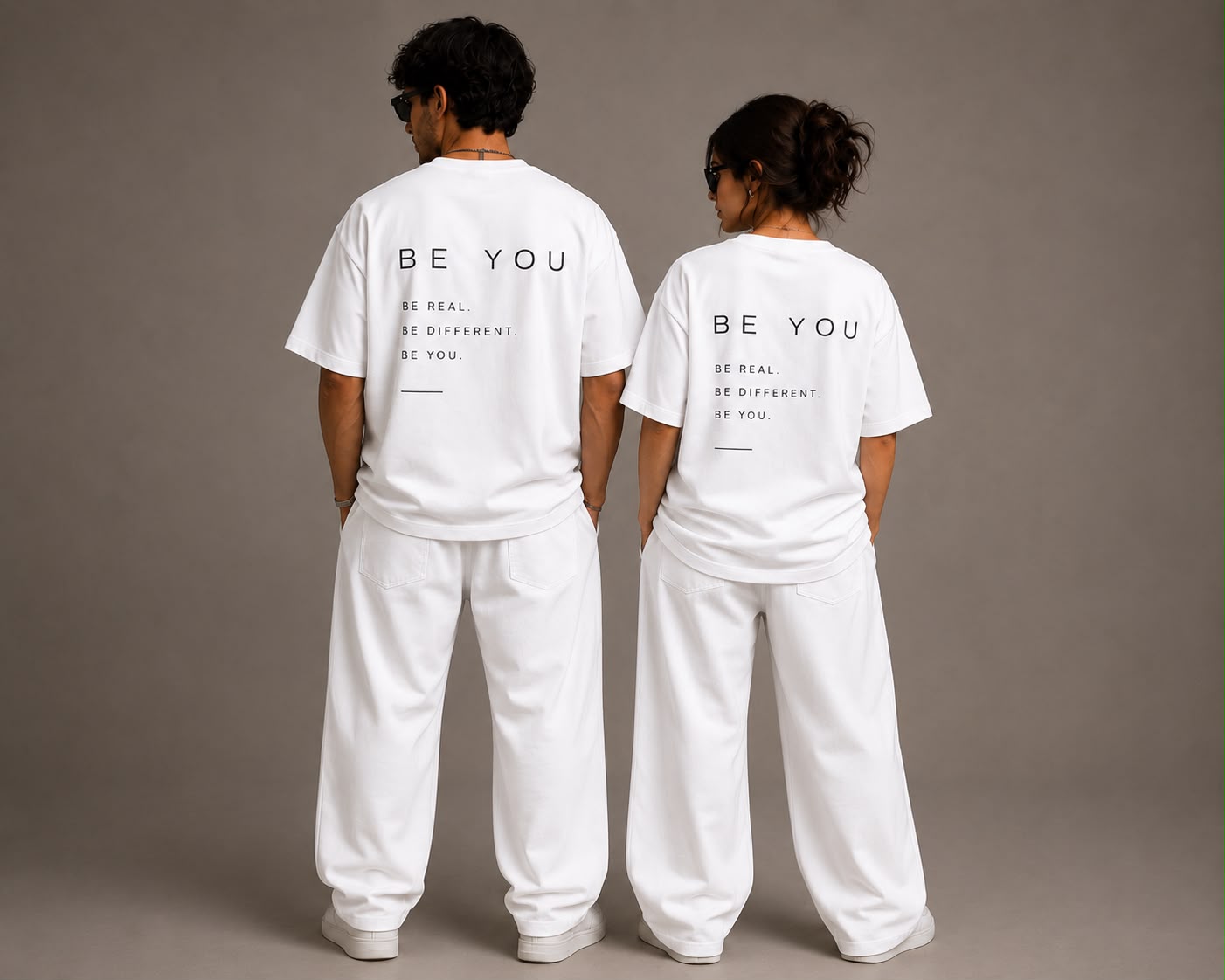 Be Real. Be Different. Be You. Oversized Tee