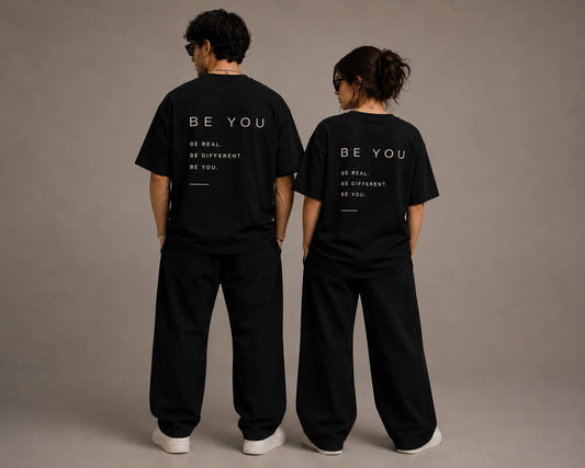 Be Real. Be Different. Be You. Oversized Tee